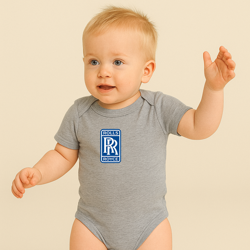 Rolls Royce Car Baby Romper Onesie